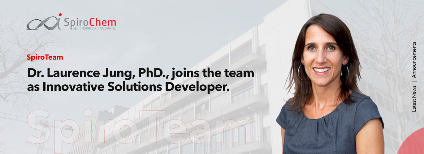 Dr. Laurence Jung, PhD., joins the team as Innovative Solutions Developer
