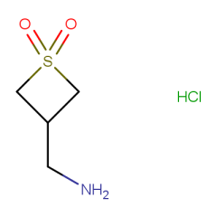 3-(aminomethyl)thietane 1,1-dioxide hydrochloride
