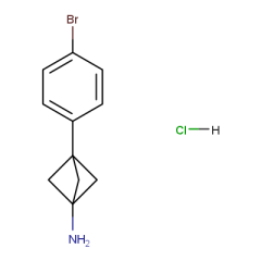 3-(4-bromophenyl)bicyclo[1.1.1]pentan-1-amine hydrochloride