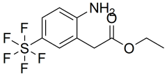 Ethyl (2-amino-5-(pentafluorosulfanyl)phenyl)acetate