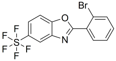 2-(2-Bromophenyl)-5-(pentafluorosulfanyl)benzooxazole