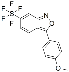 3-(4-Methoxyphenyl)-6-(pentafluorosulfanyl)benzo[c]isoxazole