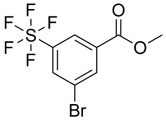 3-pentafluorosulfanyl-5-bromo-benzoic acid methyl ester