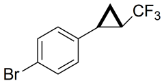 (+/-)-1-bromo-4-(trans-2-(trifluoromethyl)cyclopropyl)benzene