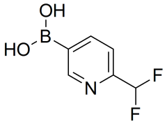 (6-(difluoromethyl)pyridin-3-yl)boronic acid