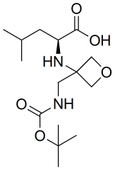 (3-(((tert-butoxycarbonyl)amino)methyl)oxetan-3-yl)-L-leucine