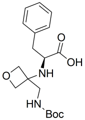 (3-(((tert-butoxycarbonyl)amino)methyl)oxetan-3-yl)-L-phenylalanine