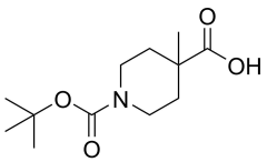 1-[(tert-butoxy)carbonyl]-4-methylpiperidine-4-carboxylic acid