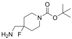 tert-butyl 4-(aminomethyl)-4-fluoropiperidine-1-carboxylate