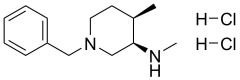 cis-1-benzyl-N,4-dimethylpiperidin-3-amine dihydrochloride