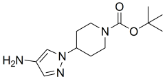 tert-butyl 4-(4-amino-1H-pyrazol-1-yl)piperidine-1-carboxylate