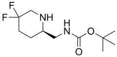 tert-butyl N-{[(2R)-5,5-difluoropiperidin-2-yl]methyl}carbamate