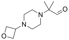2-methyl-2-(4-oxetan-3-yl-piperazin-1-yl)-propionaldehyde