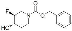 trans-1-cbz-3-fluoro-4-hydroxypiperidine