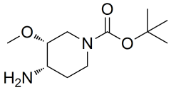 tert-butyl (3R,4S)-4-amino-3-methoxypiperidine-1-carboxylate