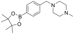 1-methyl-4-{[4-(tetramethyl-1,3,2-dioxaborolan-2-yl)phenyl]methyl}piperazine