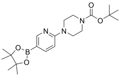 tert-butyl 4-[5-(tetramethyl-1,3,2-dioxaborolan-2-yl)pyridin-2-yl]piperazine-1-carboxylate
