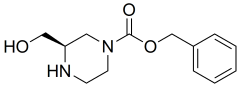benzyl (3R)-3-(hydroxymethyl)piperazine-1-carboxylate