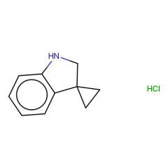 1',2'dihydrospiro[cyclopropane1,3'indole]  hydrochloride