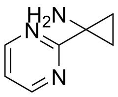 1-(pyrimidin-2-yl)cyclopropan-1-amine