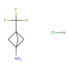 3-(trifluoromethyl)bicyclo[1.1.1]pentan-1-amine hydrochloride