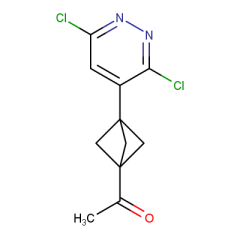 1-(3-(3,6-dichloropyridazin-4-yl)bicyclo[1.1.1]pentan-1-yl)ethan-1-one