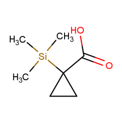 1-(trimethylsilyl)cyclopropane-1-carboxylic acid