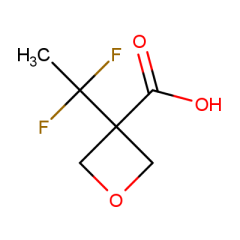 3-(1,1-difluoroethyl)oxetane-3-carboxylic acid