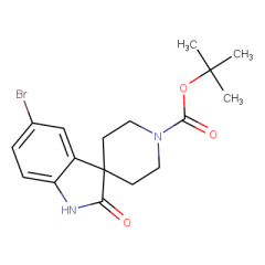 tert-butyl 5-bromo-2-oxo-1,2-dihydrospiro[indole-3,4'-piperidine]-1'-carboxylate