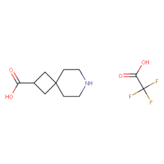 7-azaspiro[3.5]nonane-2-carboxylic acid 2,2,2-trifluoroacetic acid