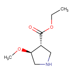ethyl trans-4-methoxypyrrolidine-3-carboxylate