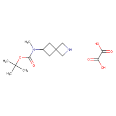 tert-butyl methyl(2-azaspiro[3.3]heptan-6-yl)carbamate oxalate