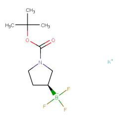 potassium {1-[(tert-butoxy)carbonyl]pyrrolidin-3-yl}trifluoroboranuide