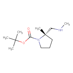 tert-butyl (2S)-2-methyl-2-[(methylamino)methyl]pyrrolidine-1-carboxylate