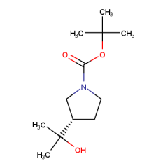 tert-butyl 3-(2-hydroxypropan-2-yl)pyrrolidine-1-carboxylate