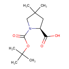 (2S)-1-[(tert-butoxy)carbonyl]-4,4-dimethylpyrrolidine-2-carboxylic acid