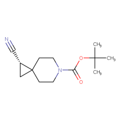 tert-butyl 1-cyano-6-azaspiro[2.5]octane-6-carboxylate