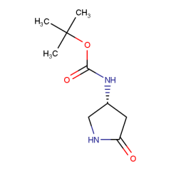tert-butyl N-[(3R)-5-oxopyrrolidin-3-yl]carbamate