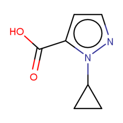 1-cyclopropyl-1H-pyrazole-5-carboxylic acid