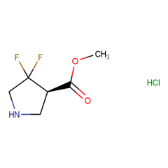methyl 4,4-difluoropyrrolidine-3-carboxylate hydrochloride