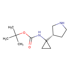 tert-Butyl 1-(pyrrolidin-3-yl)cyclopropylcarbamate