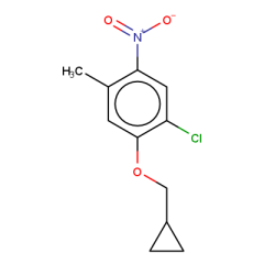 1-chloro-2-(cyclopropylmethoxy)-4-methyl-5-nitro-benzene