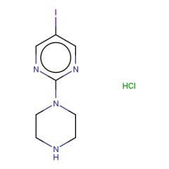 5-iodo-2-piperazin-1-yl-pyrimidine hydrochloride
