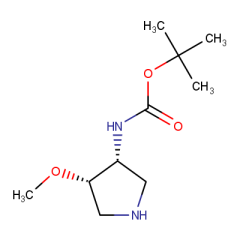 tert-butyl N-[(3R,4S)-4-methoxypyrrolidin-3-yl]carbamate