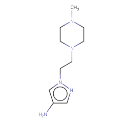 1-[2-(4-methylpiperazin-1-yl)ethyl]-1H-pyrazol-4-amine