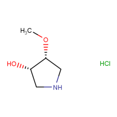 (3S,4R)-4-methoxypyrrolidin-3-ol hydrochloride