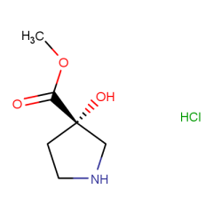 methyl 3-hydroxypyrrolidine-3-carboxylate hydrochloride