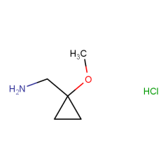 (1-methoxycyclopropyl)methanamine hydrochloride