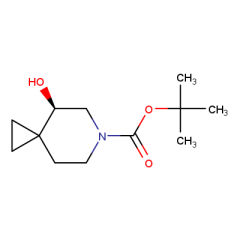 tert-butyl (4R)-4-hydroxy-6-azaspiro[2.5]octane-6-carboxylate