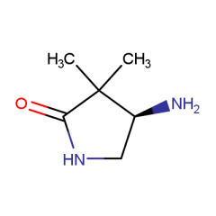 (4R)-4-amino-3,3-dimethylpyrrolidin-2-one